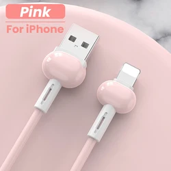 Мягкий резиновый USB-кабель для быстрой зарядки и передачи данных 3