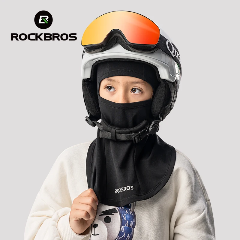 ROCKBROS kids winter Neck Warmer Face Mask headgear Full Face Cover Children Windproof Custom Ski Mask children Balaclavas