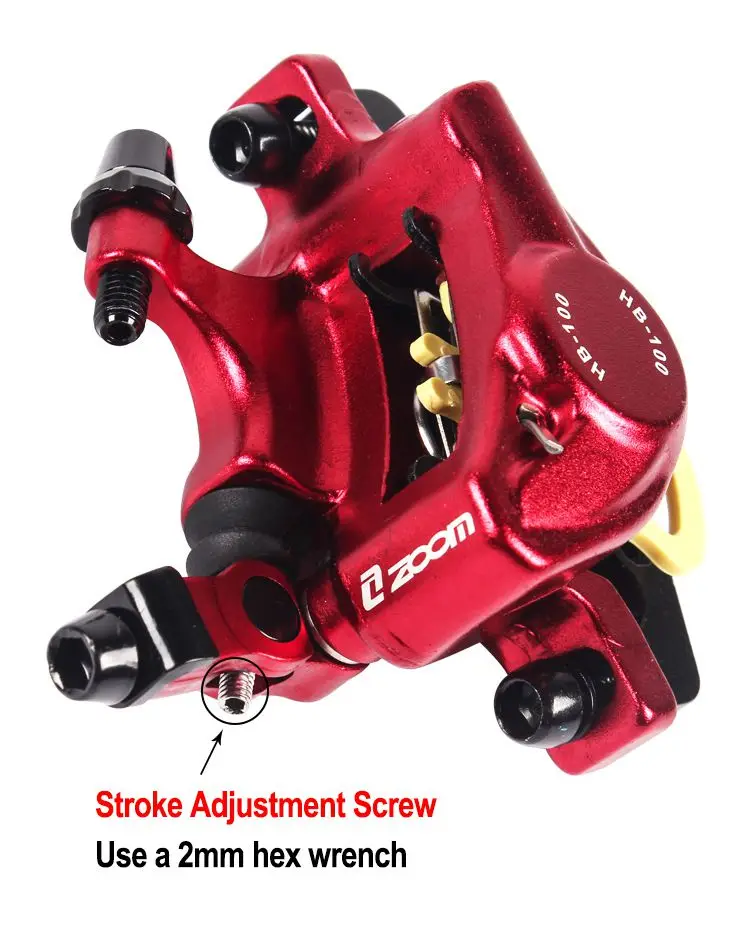 HB100 MTB Disc Brake set Calipers hydraulic cable pull disc brake group bicycle front and rear disc brake