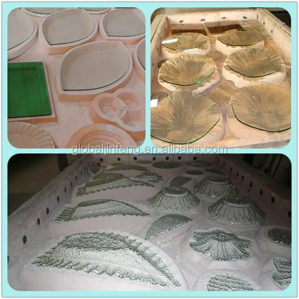 JFK-1120 Small size glass processing melting and fusing furnace machine for sale