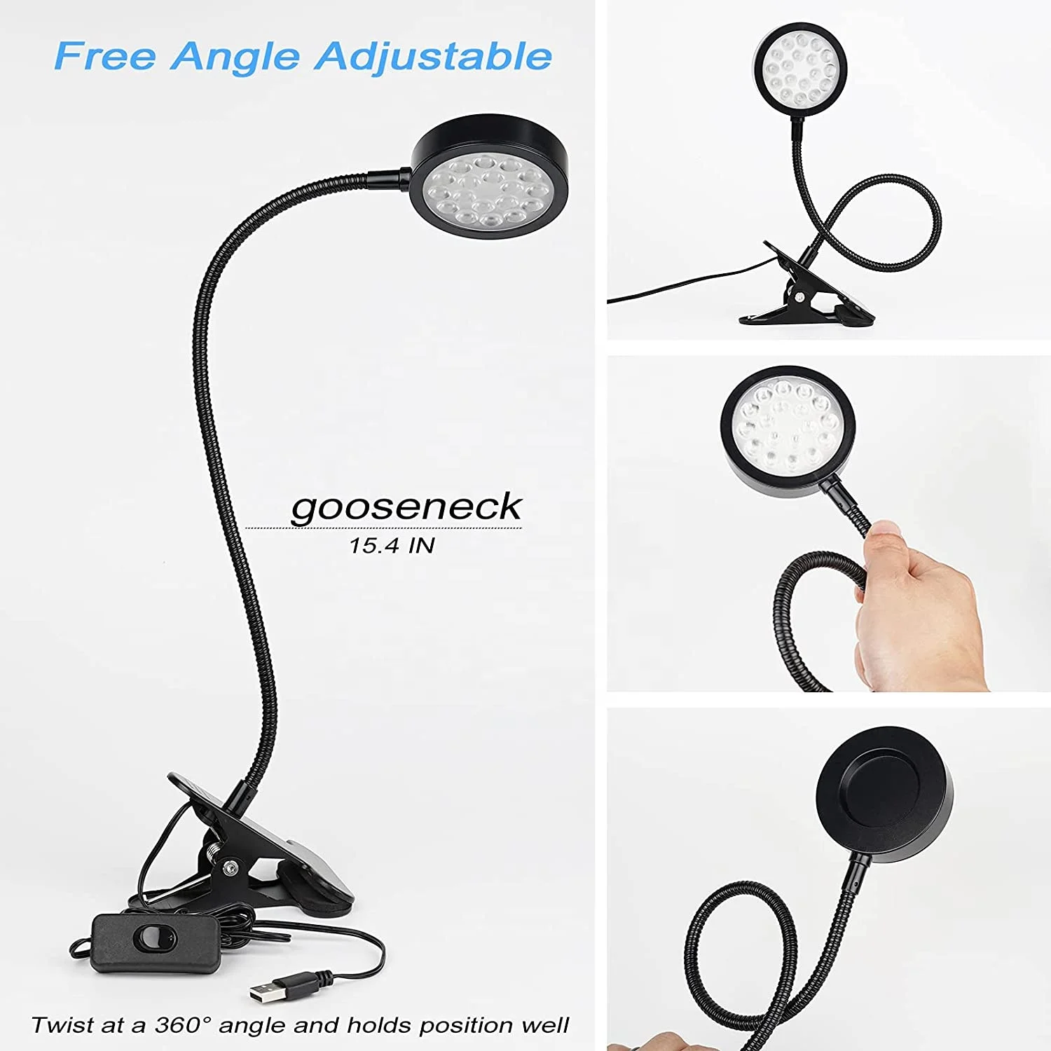 small portable UV finger drying lamp 5W black light table lamp for nail gel