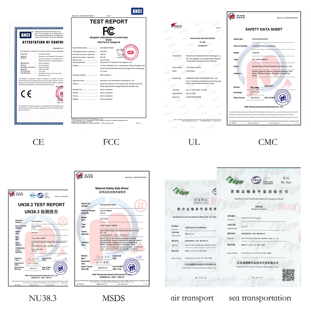 51.2v150ah lithium battery LiFePO4 BMS active equalization RS485 CAN communicate rack