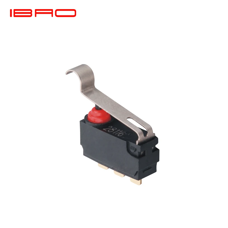 IBAO CNIBAO MAE SERIES Micro Switch Car Waterproof Micro Switch 12v Omron Micro Switch 250V -40~85°C CN;ZHE ≤100mω ≥100MΩ IP67