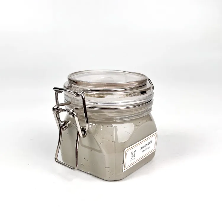 Private Label Organic Green Tea Cleansing Portable Facial Mud Mask  Skin Care Face Clay Mask