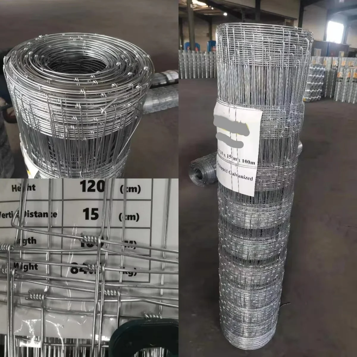 hinged joint / hinge knot for fence construction