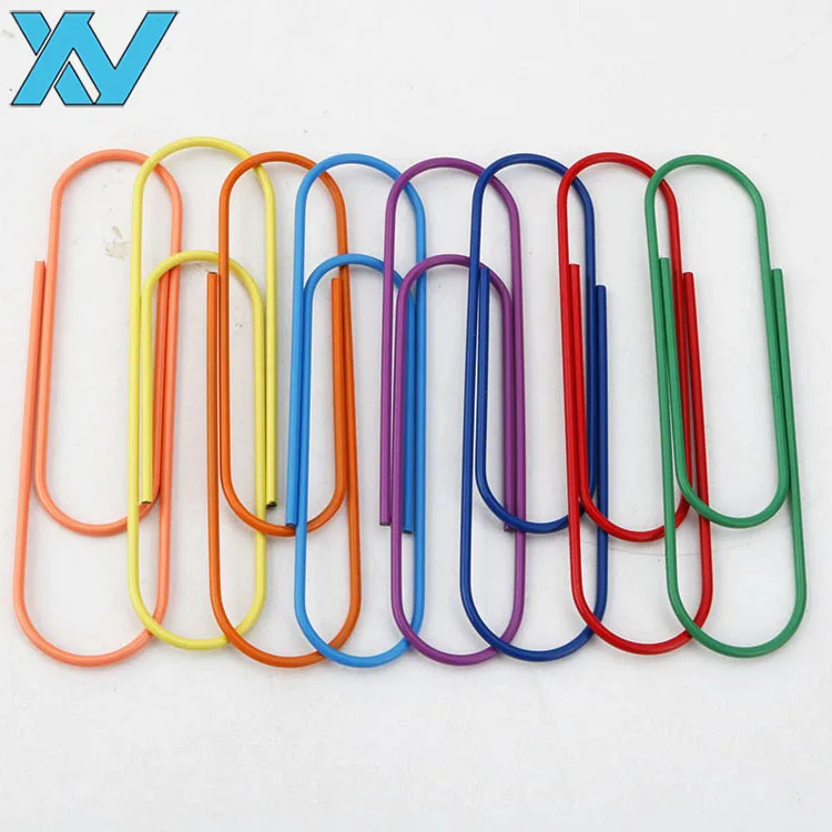 custom design large size 100mm giant paper clip 4 inch