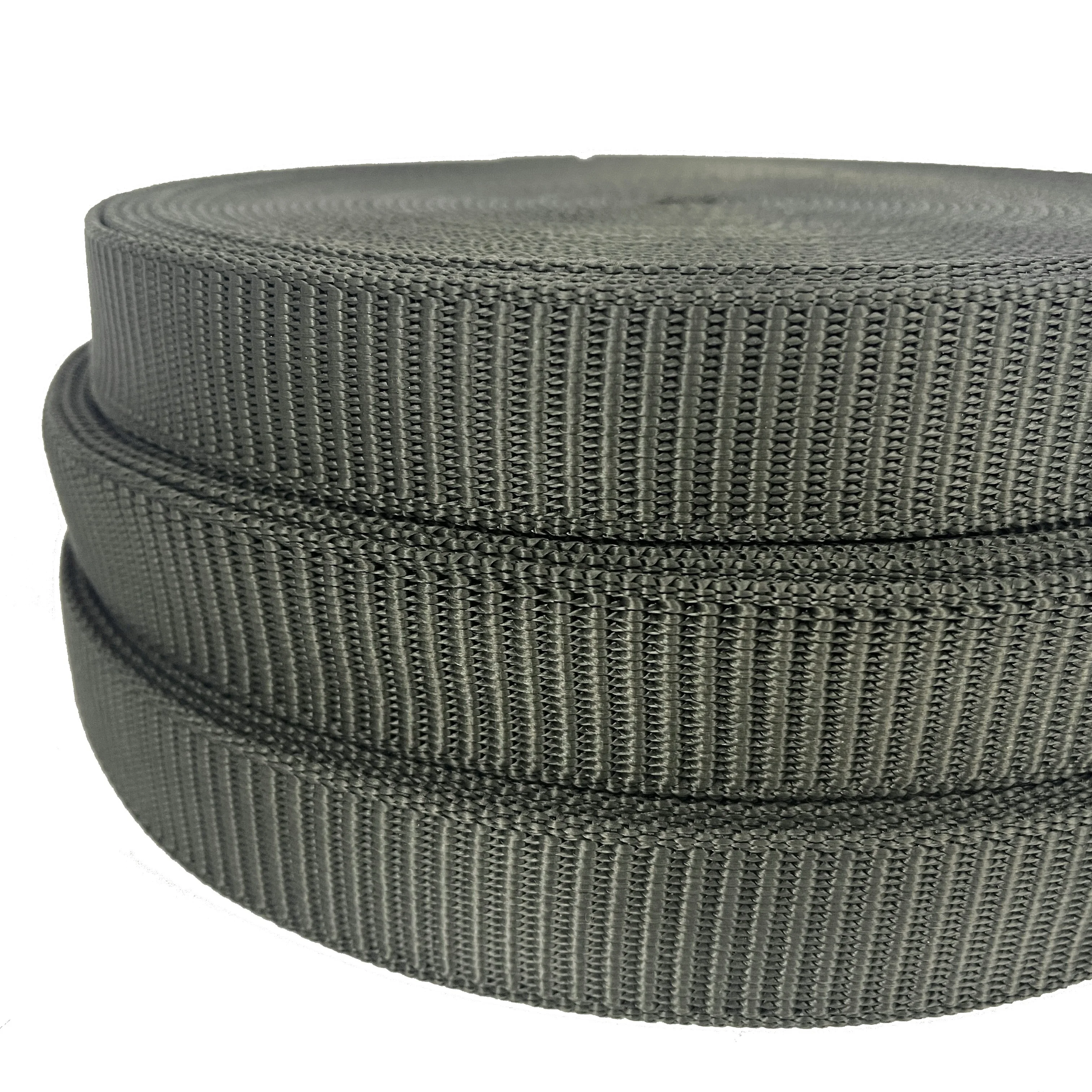 Custom Tank Pattern belt Olive green PP webbing 3MM thickness Environmentally friendly woven tape  1.2 inches Thickened webbing