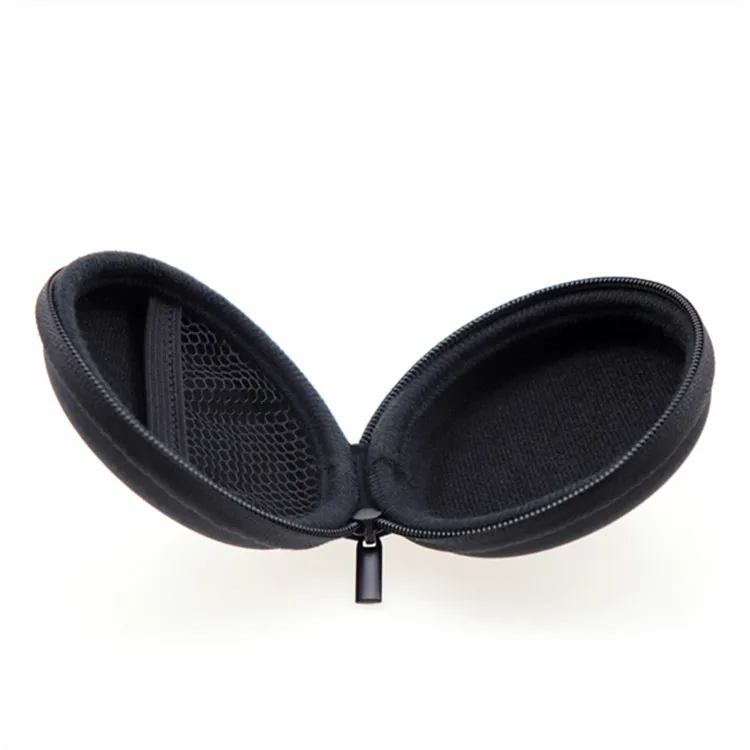 Hot Sell Zipper Earphone Storage Bag Eva Hard Carrying Protective Case