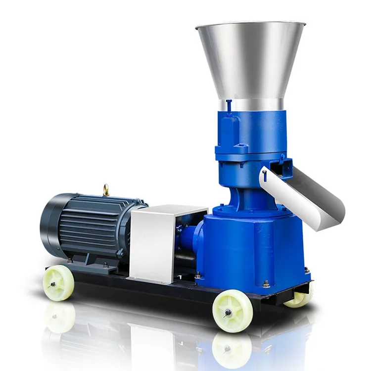 Mini Animal Feed Pellet Machine Granule Pelletizer for Fish Cattle and Poultry Efficient Feed Processing Equipment