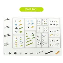 wedo 20 robot set education robot program  STEM Education Assembly Robot Toys Children Educational Creative DIY Kids Game Block