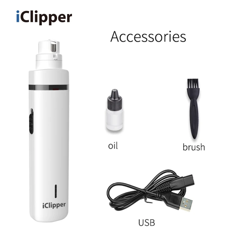 IClipper-N4 три в одном полировальная машинка для домашних животных многофункциональный триммер