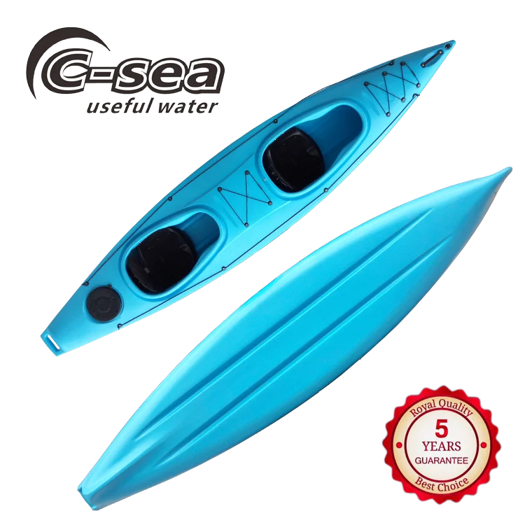 New standard plastic Touring kayaks Double sit in peddal kayaks