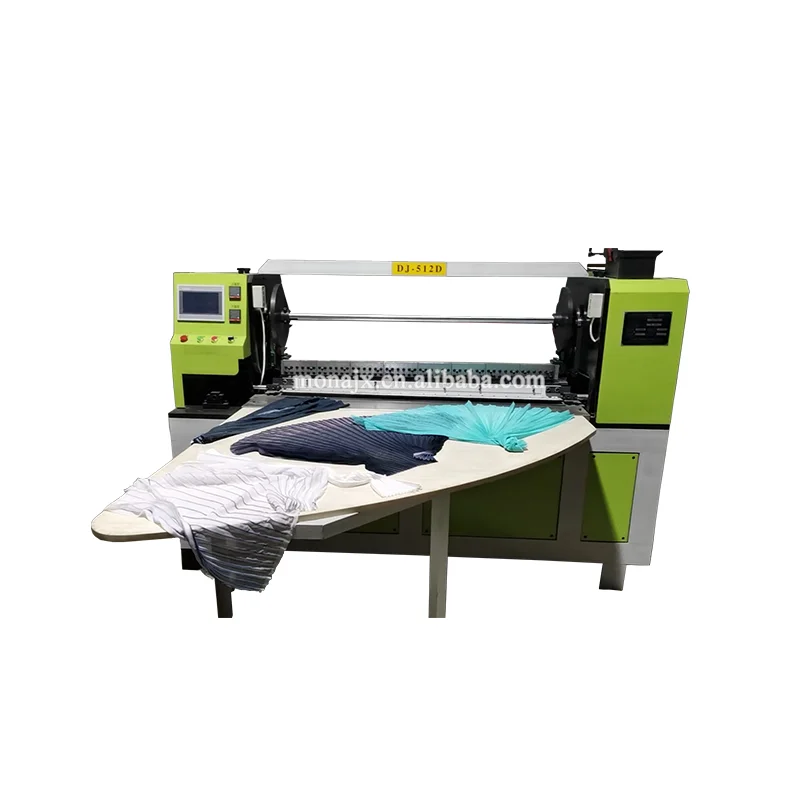 Automatic Computerized Garment Skirt Cloth Dress Textile Fabric Pleating Making Machine Price