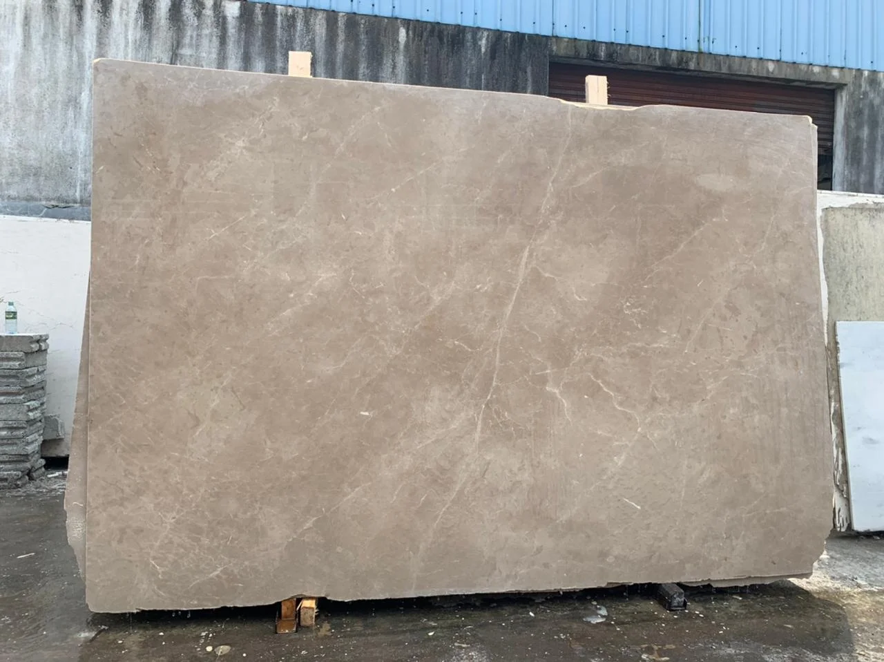 Modern grey marble Armanie pattern slabs with customize dimensions