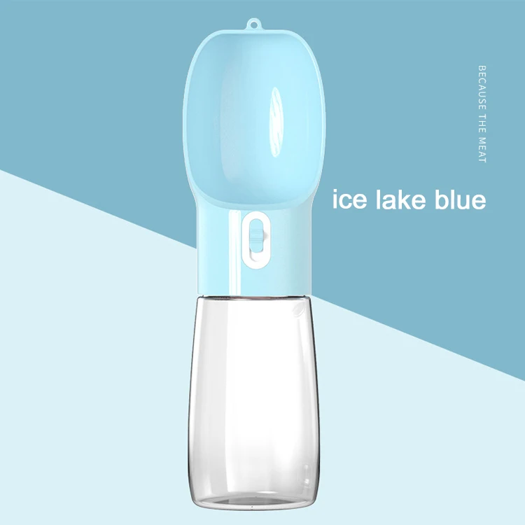 Free Sample 4 Colors Popular Travel Portable Pet Aqua Water Bottle Dog For Small Large Dogs
