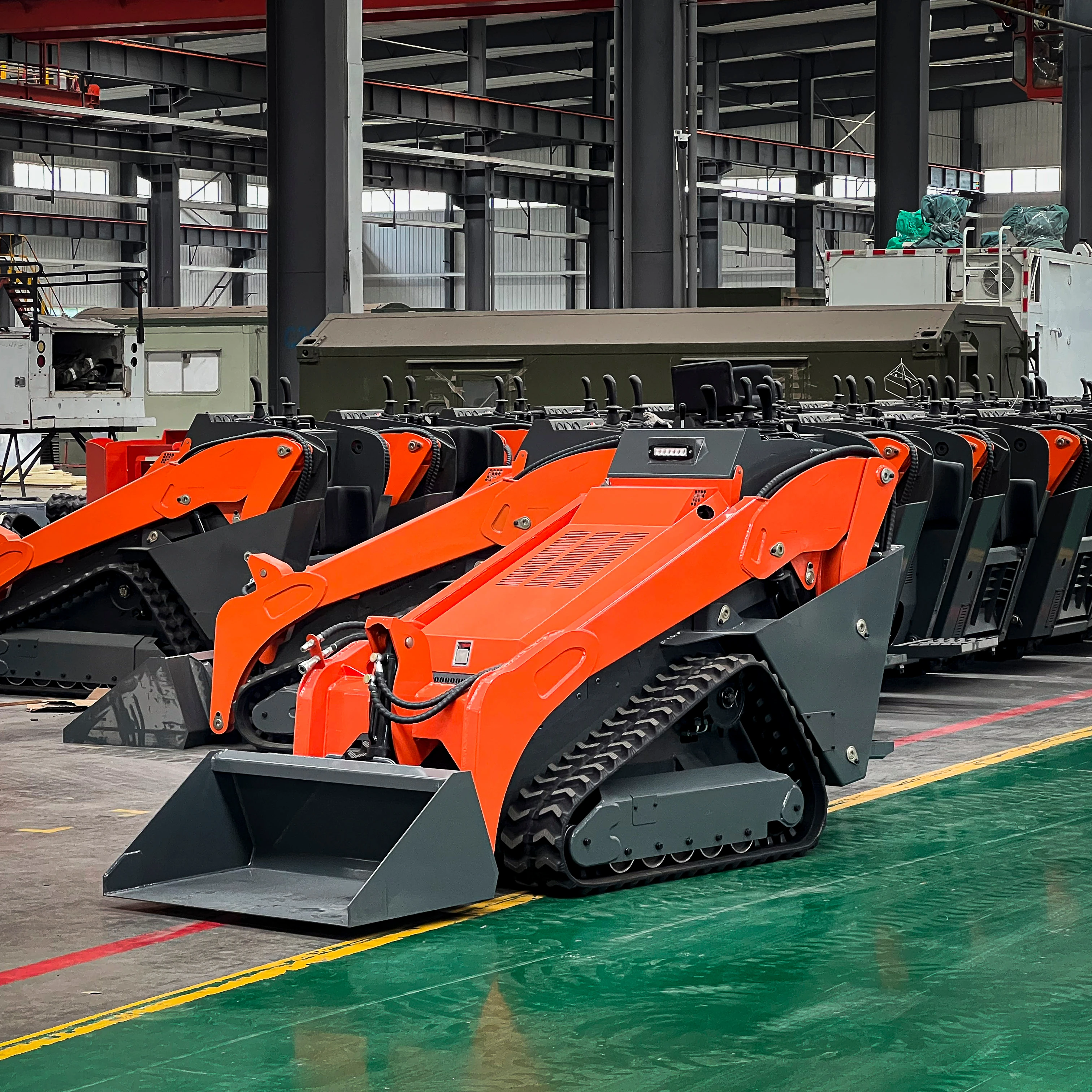 China skid steer loader 1ton skid steer loader diesel for sale used home mini skid steer loader with track