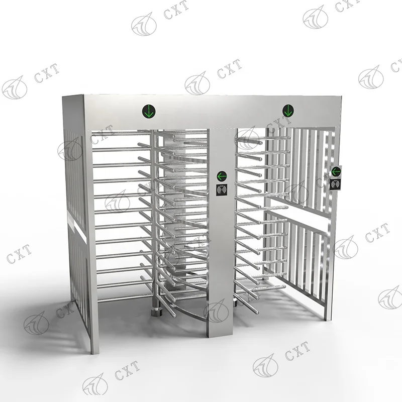 Automatic Revolving Door Turn Style Full High Electronic Turnstile Door