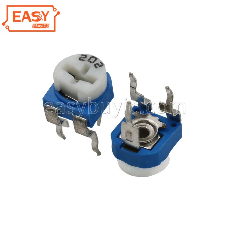 WH06 подстроечный потенциометр RM065 202 Реостат DIP регулируемые сопротивление RM065-202 2K ohm