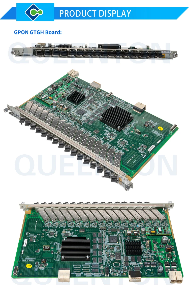 GTGH Service Board for C300 C320 GPON OLT board GTGH C+ GTGH C++ 16 ports with 16 modules Interface Card 10G uplink board