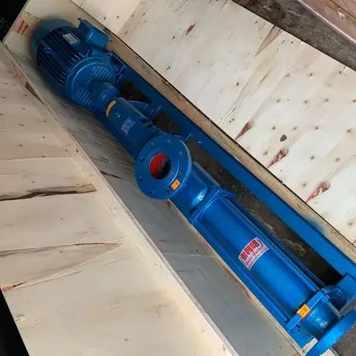 High viscosity stainless steel single screw mono pump/positive displacement pump
