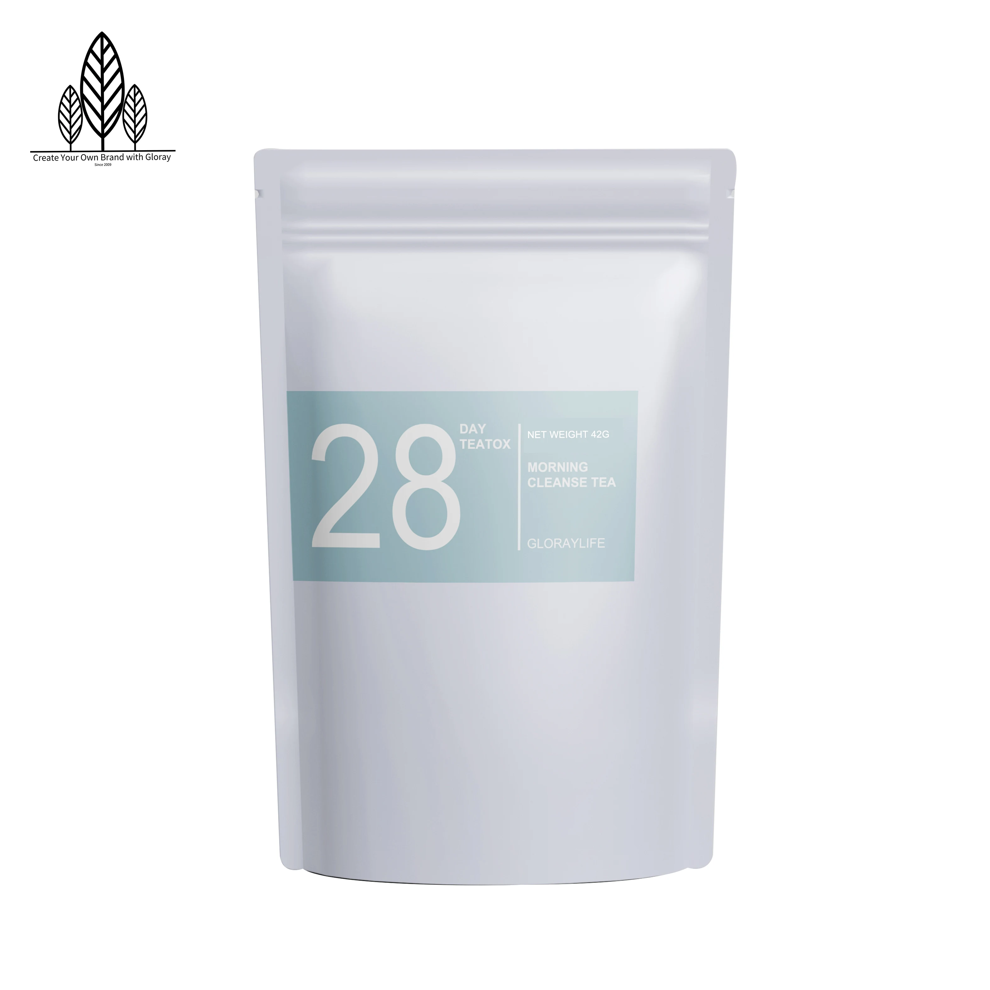 Morning Cleanse 28 Day Loose Leaf Herbal Tea for Weight Loss Detox Slimming Teatox Contains Antioxidants with My Logo