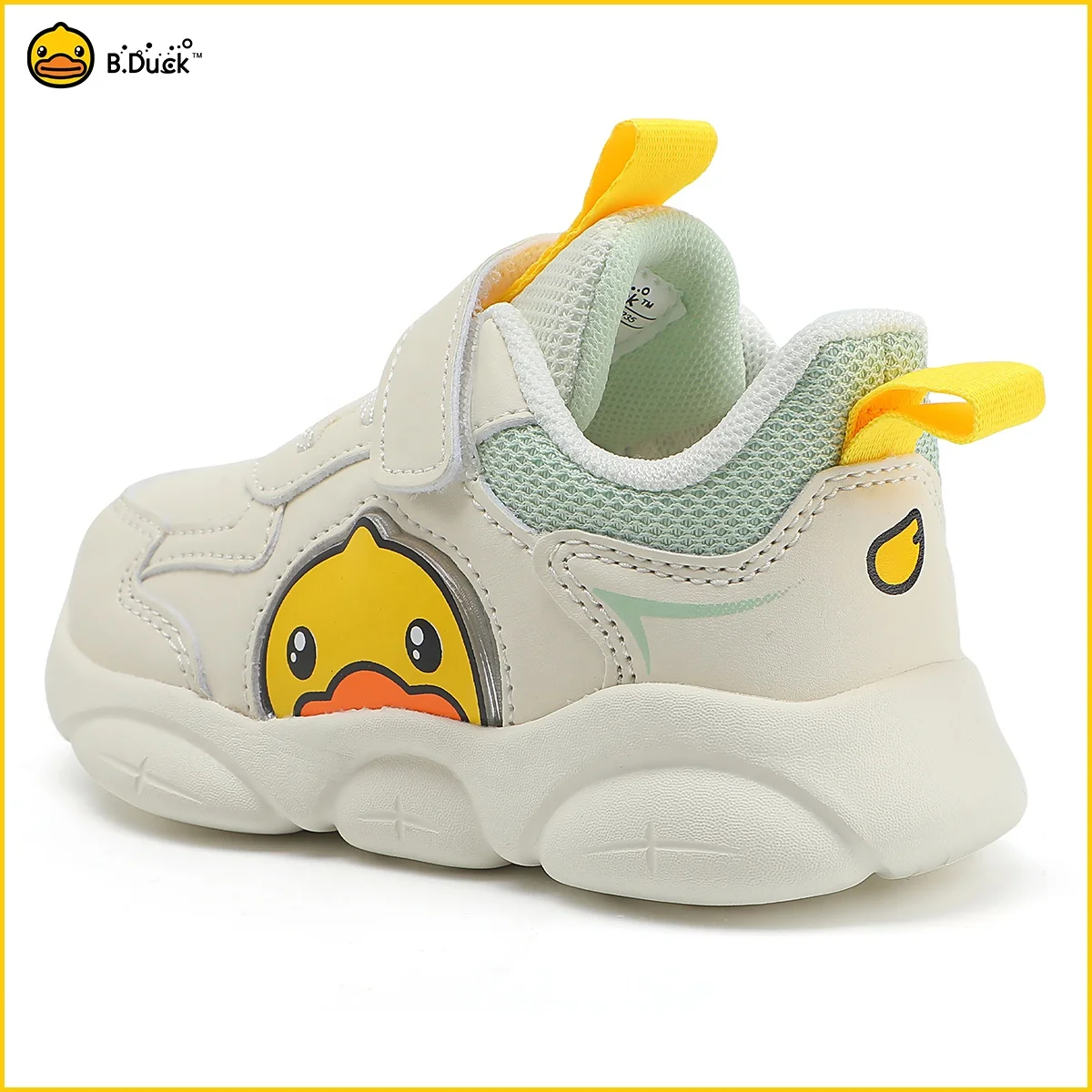 B.Duck Baby Flat Sneakers Factory Direct Wholesale Durable Shoes with Cute Duck Pattern Fashion Design