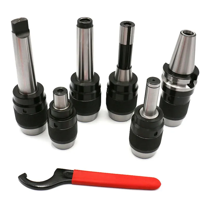 Сверлильный патрон с длинной ручкой без ключа mt2 mt3 mt4 1-13 мм 1-16 мм