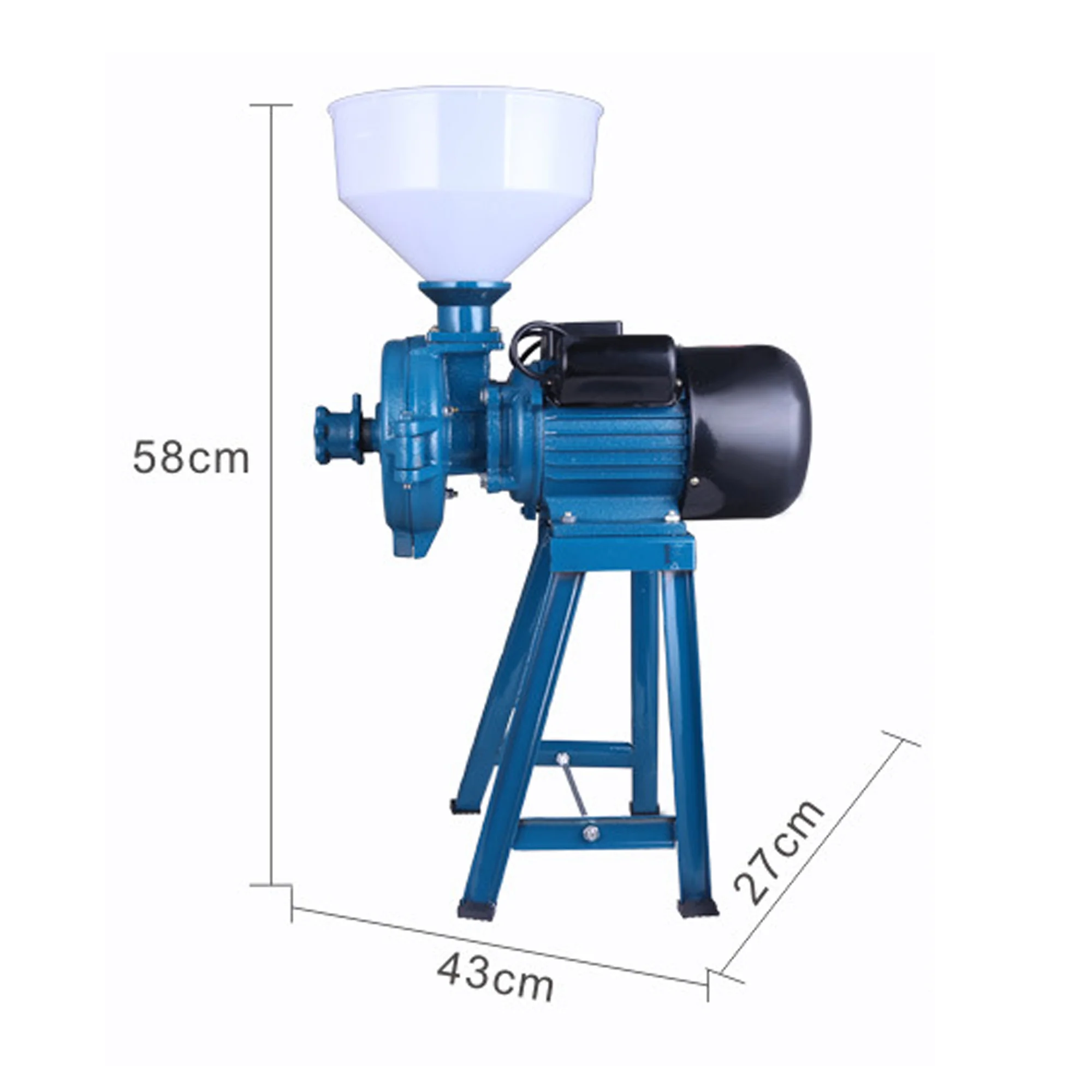 Amazon hot sales Grain dry and wet universal milling machine Commercial Grain Mill grain grinder