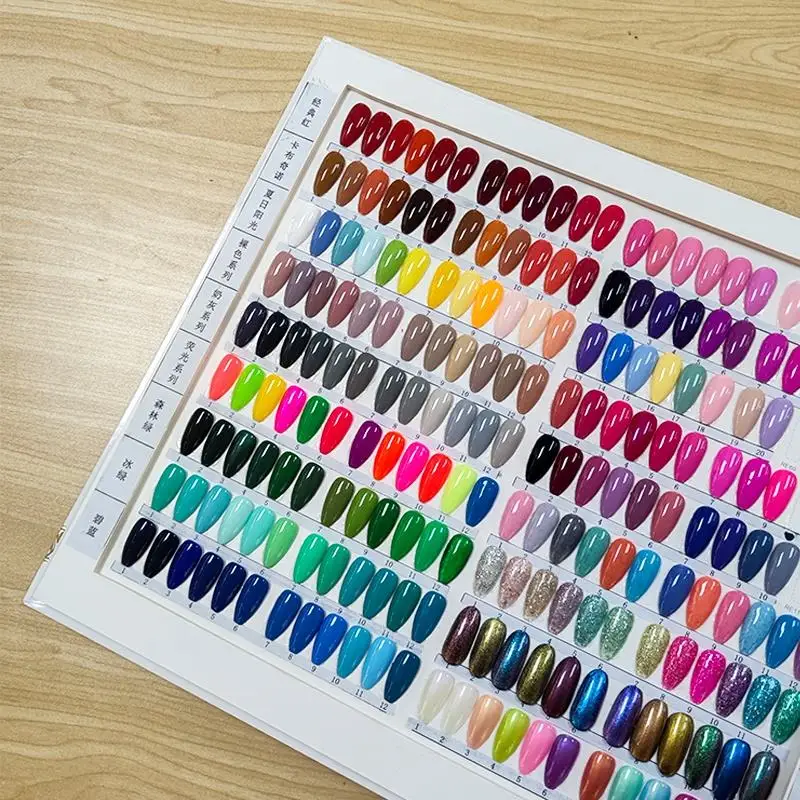 308 Colors Professional Nail Supplies soak off gel polish Custom Private label Color led lamp Lasting nail polish