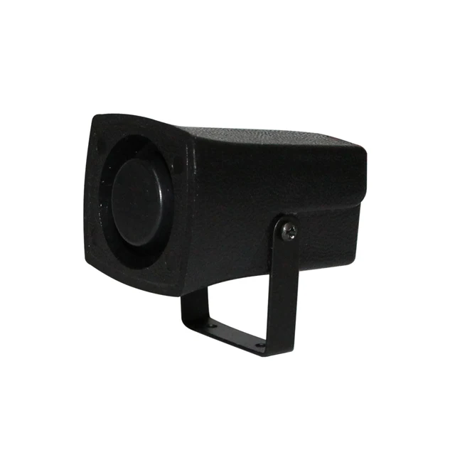 High Tone Mini Piezo Siren 12v 24v 1 or 6 Tone 110dB Piezo Buzzer Siren Loud Alarm Siren