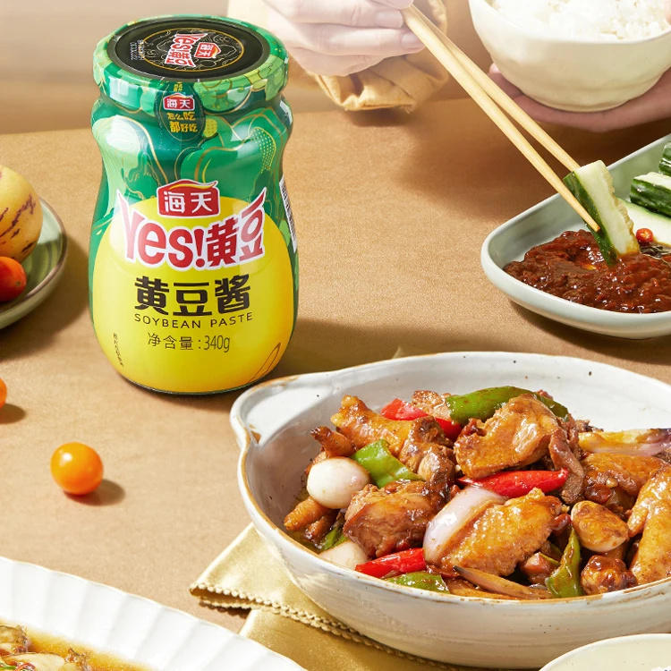 340g Soybean paste Chinese Haitian multipurpose cook seasoning sauce natural fermented original flavour soy bean paste