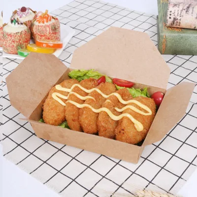 Churros packaging to go box pasta take away container