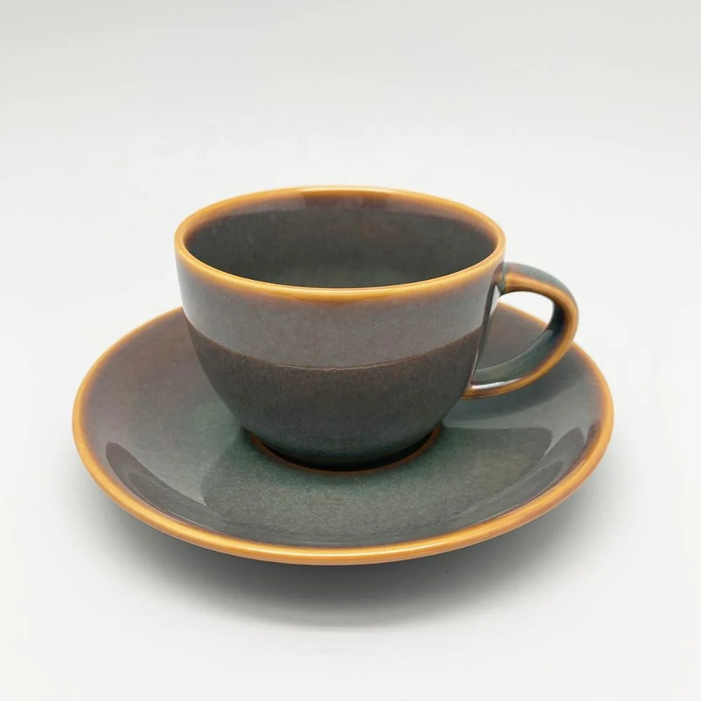 Japanese Ceramic Dinner Set Ceramic Bowl Set with Coffee Mug for One Person