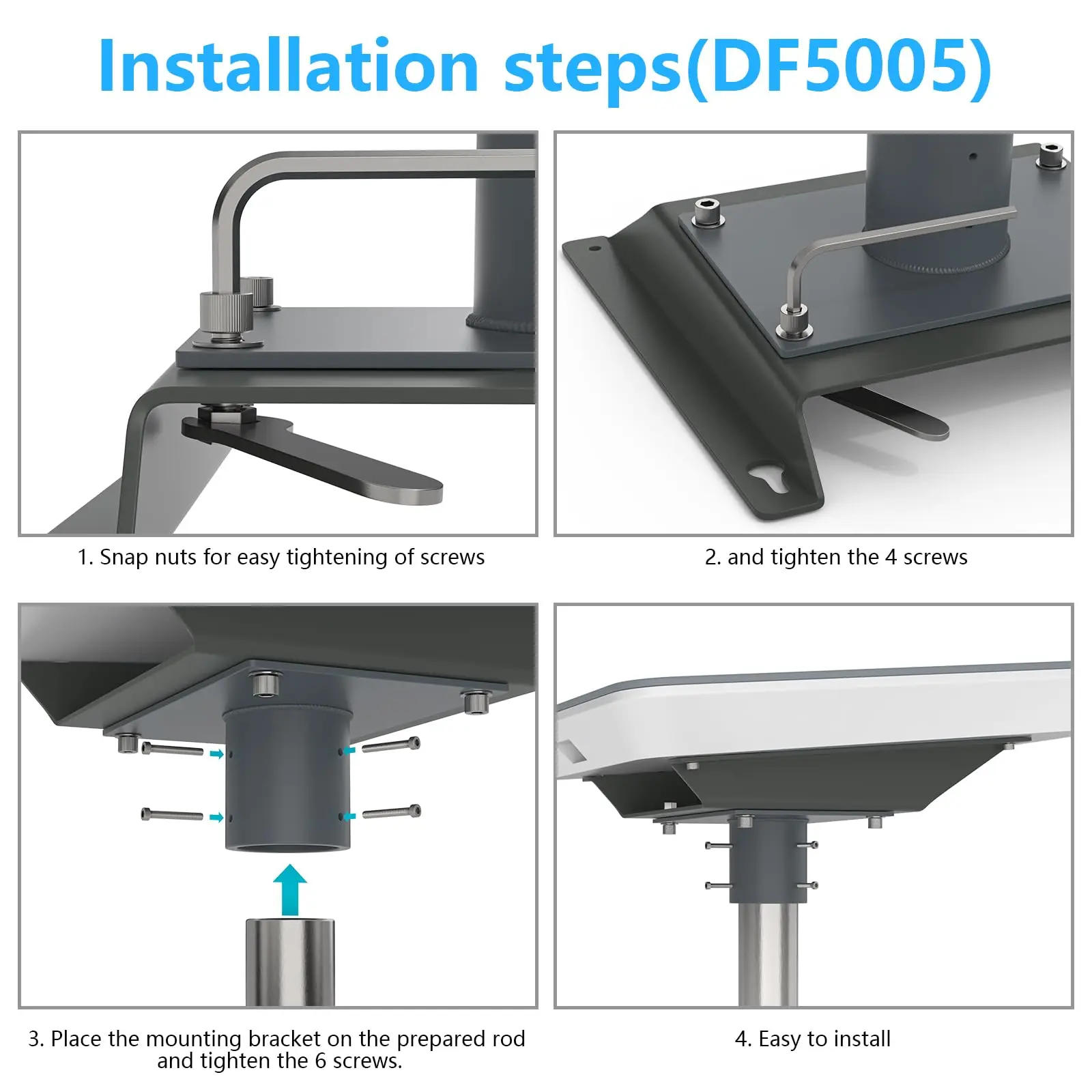Starlink Flat High Performance Pipe Adapter with Pole Roof Mount Options Starlink Internet Kit Satellite Premium Mounting Kit