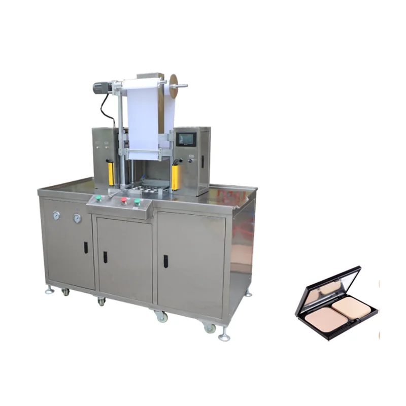 cosmetic powder press filling machine