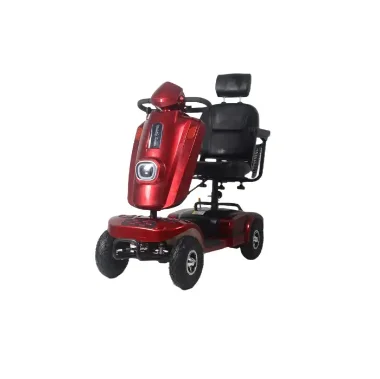 300W Multipurpose Elderly Transportation 2 Seat Electric Moped 4 Wheel Electric Golf Scooter With Roof