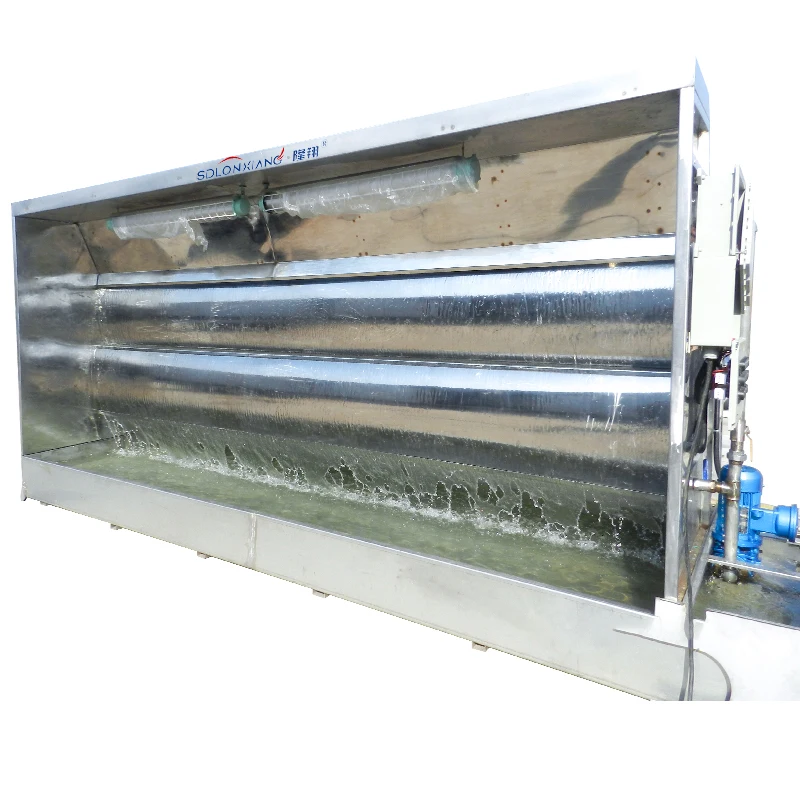 Small Spray Booth with Water Curtain Water Type Paint Bench