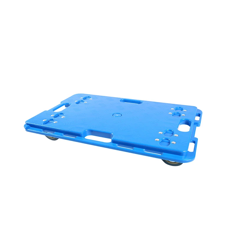 Четырехколесный пластиковый ручной грузовик/тележка черепаховый грузовик для склада