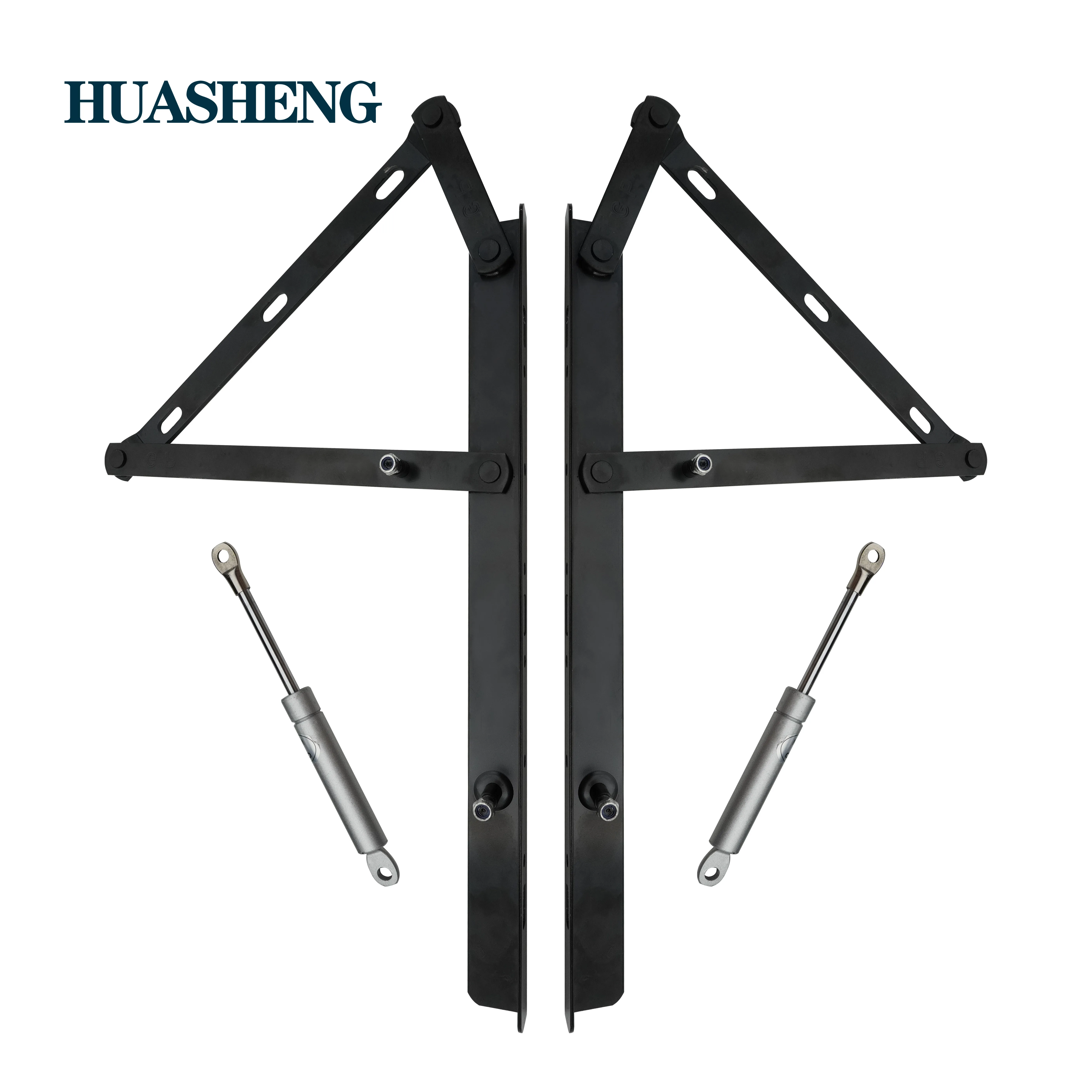 Bed Sofa Hydraulic Lift up Mechanism Black Metal Parts bed fittings Bed Lift Frame Transformer Small hinges mechanism
