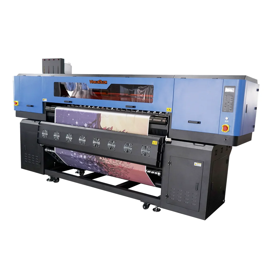 Factory wholesale Heavy-duty 8 i3200 Head 320sqm/h sublimation fabric printer for textile printing digital inkjet printer