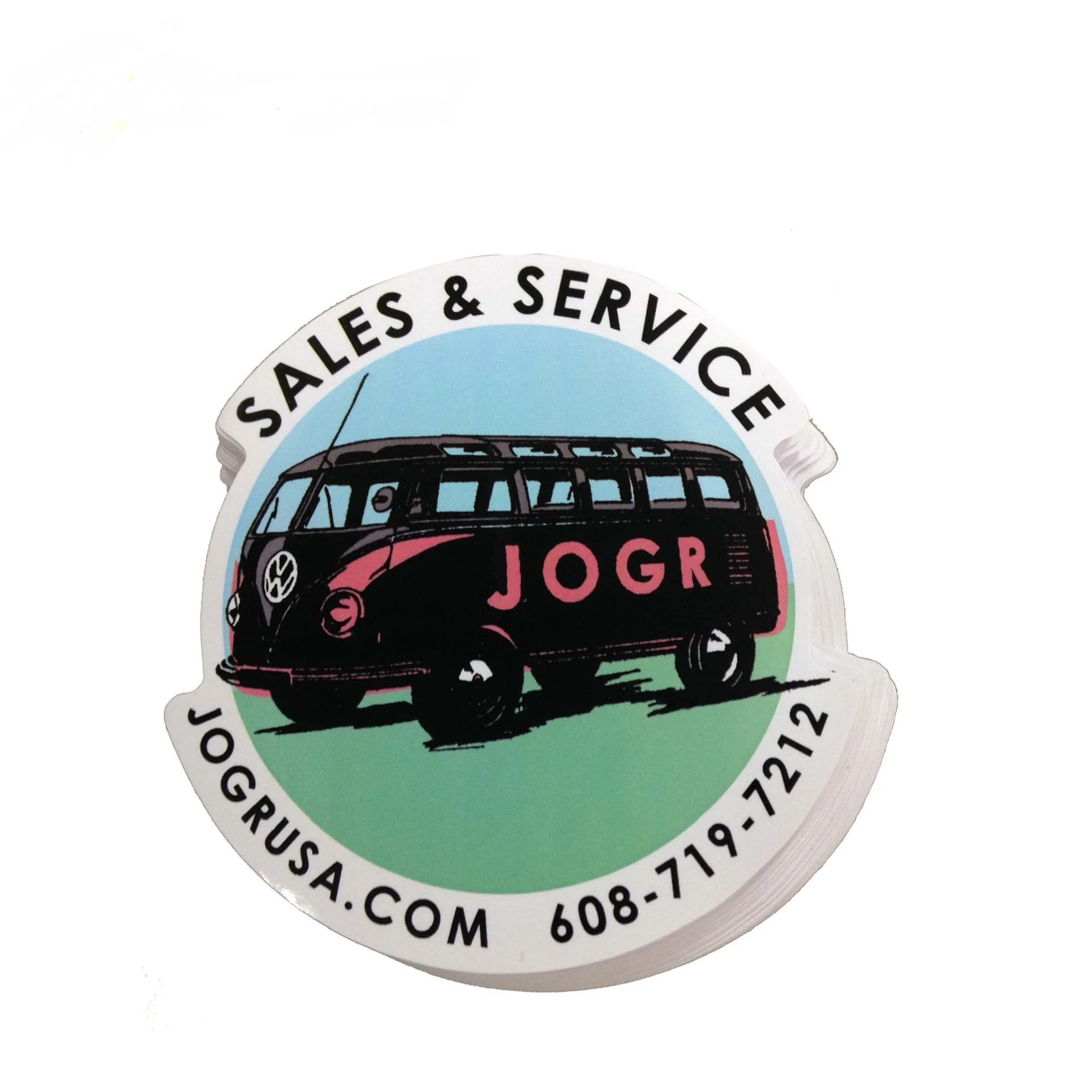 Custom Design Personalized Logo Stickers Printing Self Adhesive Waterproof PVC Vinyl Cartoon Die Cut Sticker