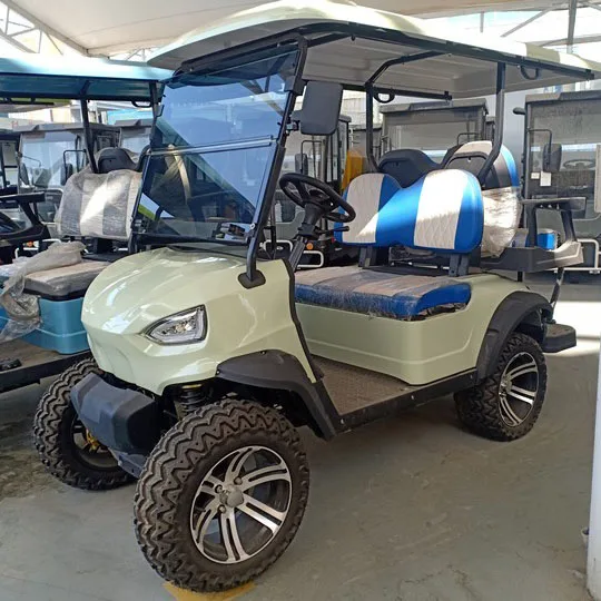 2024 Sightseeing Bus Cheap Electric Club Golf Carts Buggy 4 6 Seater Electric Golf Cart