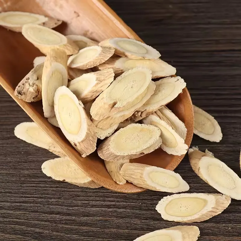 Huaran Yulin Guangxi China Spice Wholesale Supplier Light Yellow Huang Qi Sliced Dried Astragalus Membranaceus For Herbal Tea