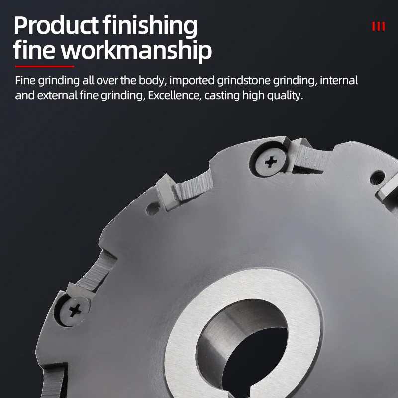 arestun Three edge milling cutter CNC indexable disc face milling cutter