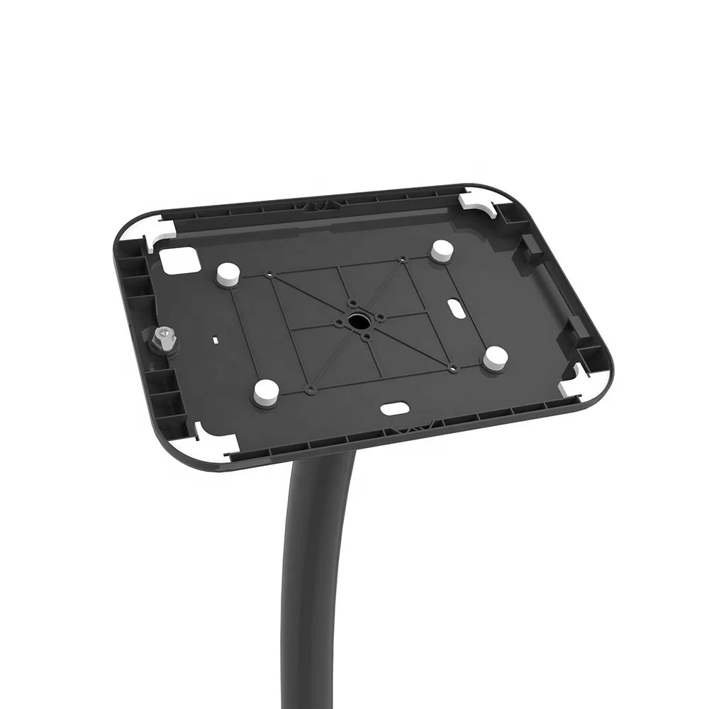 Anti Theft Slim Stand For Lenovo Tablet Auto Shows Cafe Stores Lockable Enclosure Holder Metal Floor Stand Heavy Base