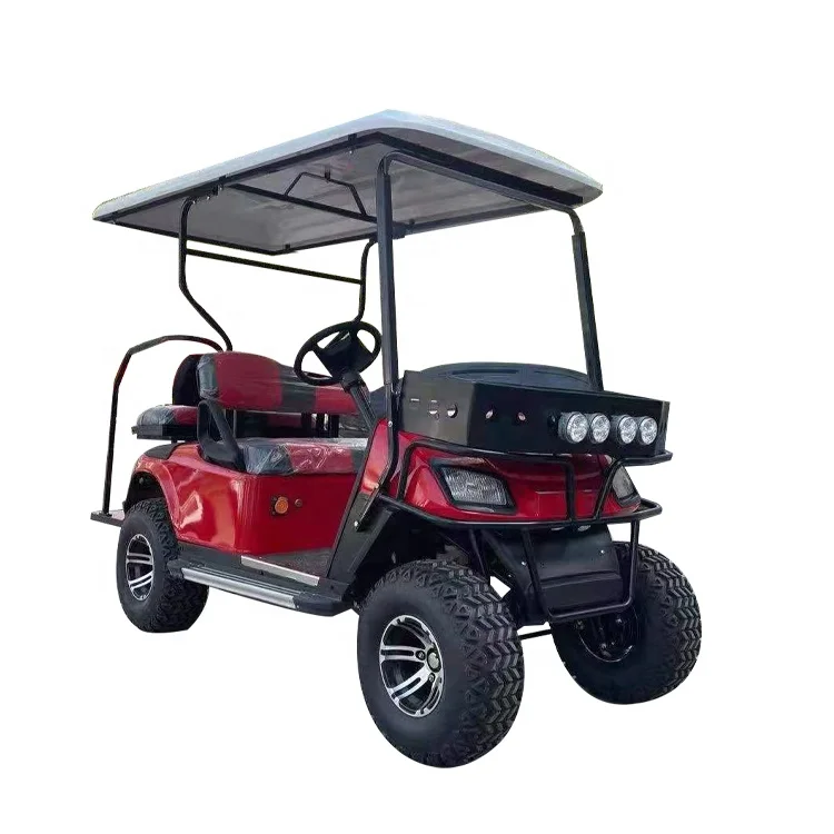 2 seats luxury electric motorcycle electric golf cart Lead-acid batteries golf cart