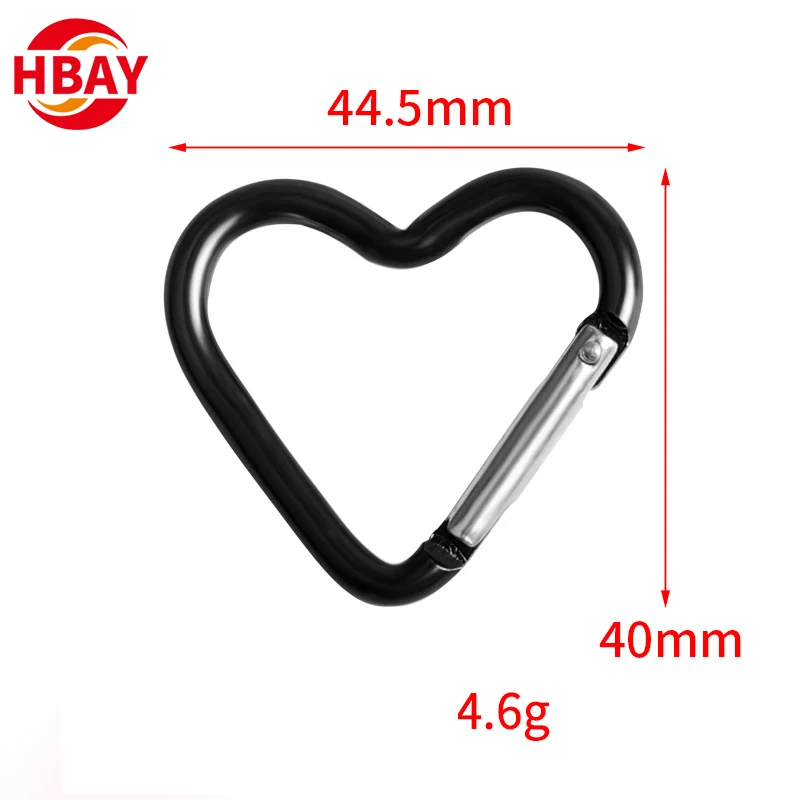 ANYUE manufactured New Product Carabiner Spring Hook Aluminum Carabiner Keychain hook