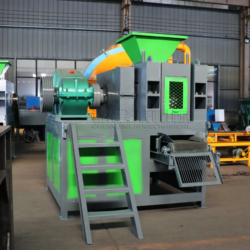 Large Scale Charcoal Producing Machine Charcoal Powder Briquetting Ball Machine Briquette Machine Making Automatic
