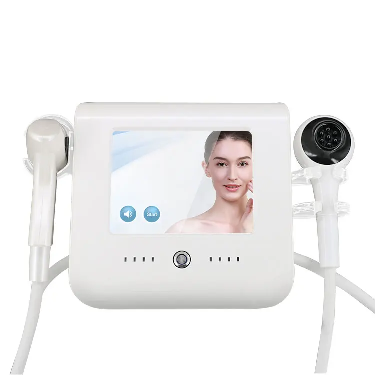 Best Vacuum RF 2 In 1 Facial Massage Neck Wrinkle Remove RF Radio Frequency Face Lift Thermolift Machine