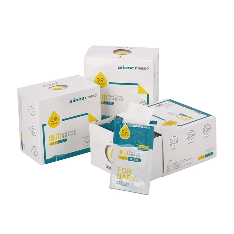 Factory Price Customized Multi-purpose sterile saline wipes sanitizing wet wipes disinfecting wipe for daily cleaning